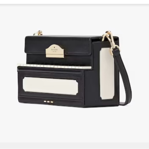 FACTORY SEALED! Kate Spade ♠️ Pitch Purrfect Piano 🎹 Crossbody Bag - Picture 2 of 9
